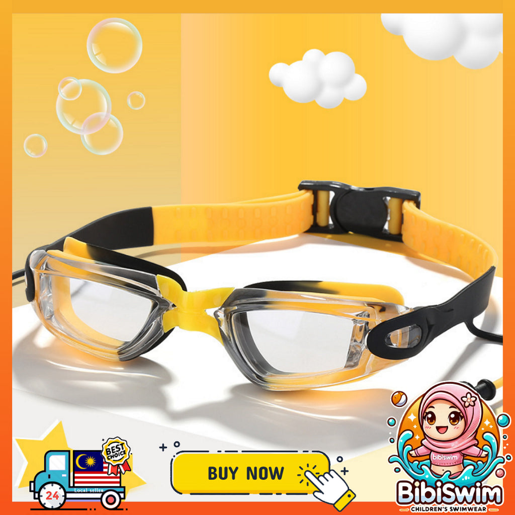 BIBISWIM Kids Anti-Fog Swim Goggles