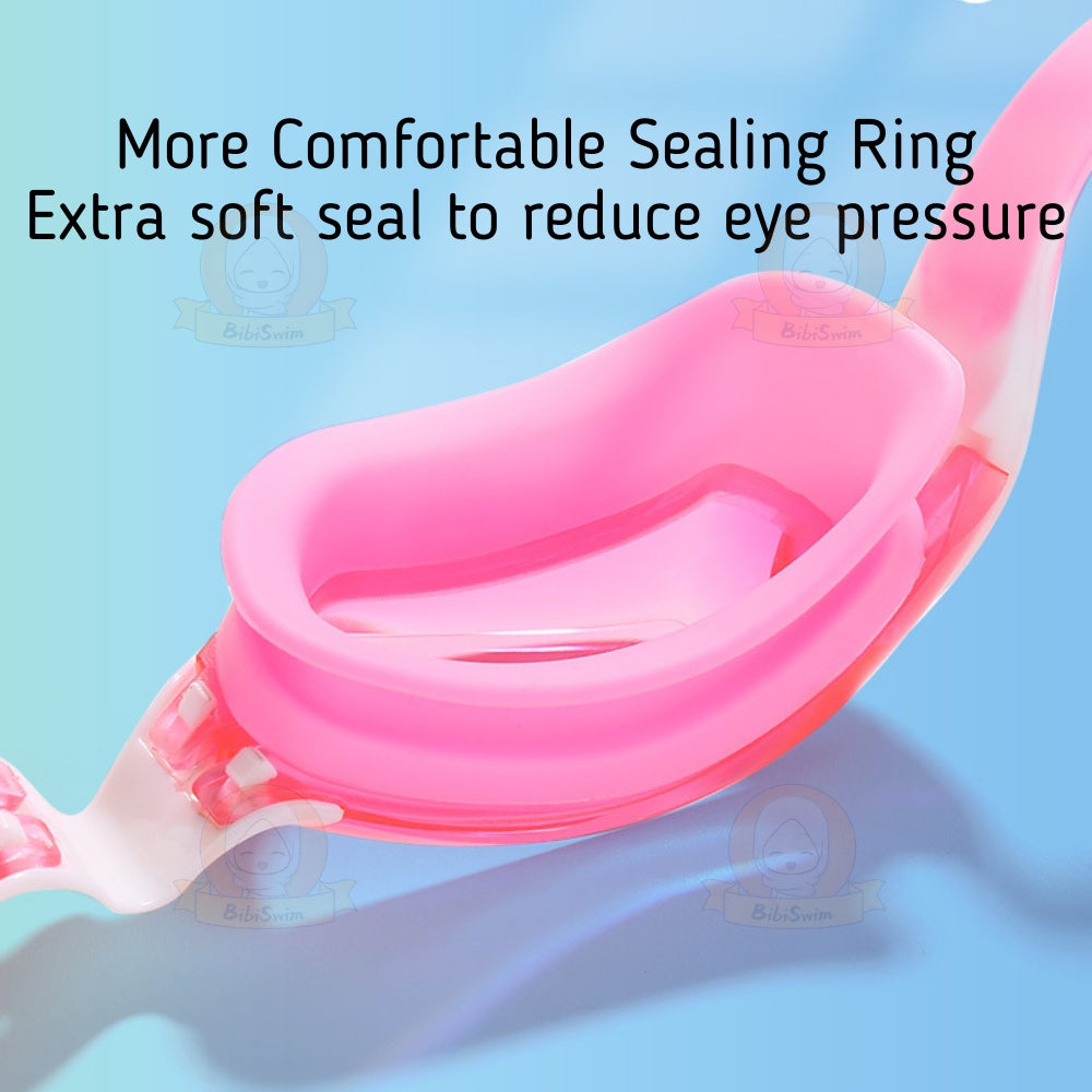 BIBISWIM Kids Anti-Fog Swim Goggles