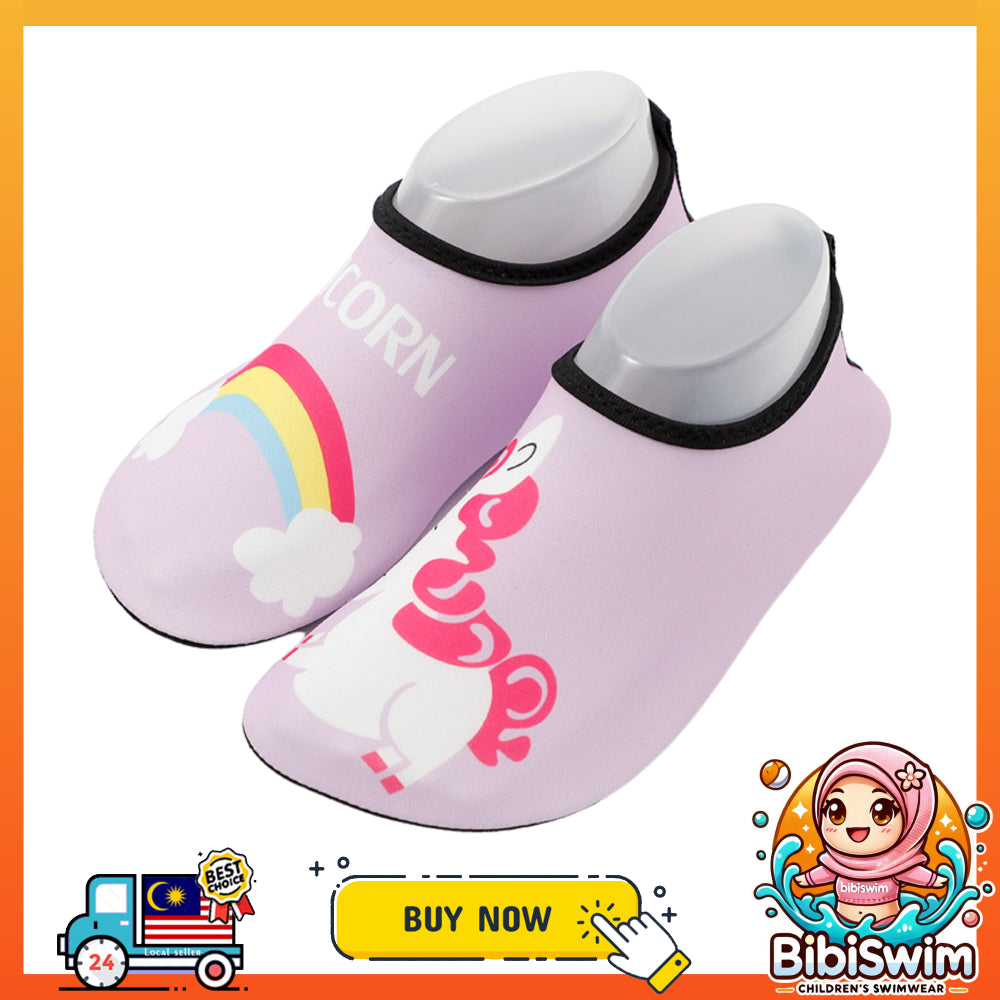 BIBISWIM Kids Swimming & Beach Shoes | Kasut Renang Budak