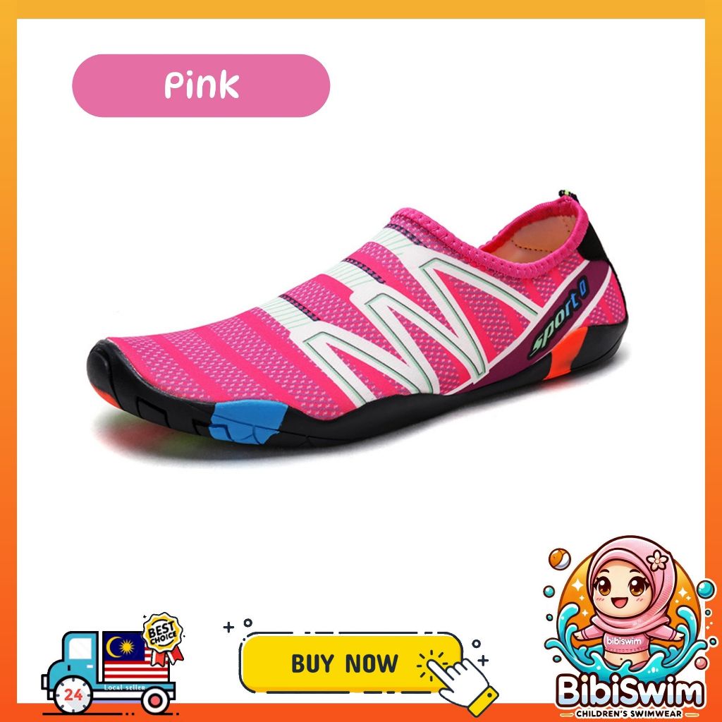 BIBISWIM Unisex Water Shoes | Quick-Dry Swimming, Diving, Beach & Outdoor