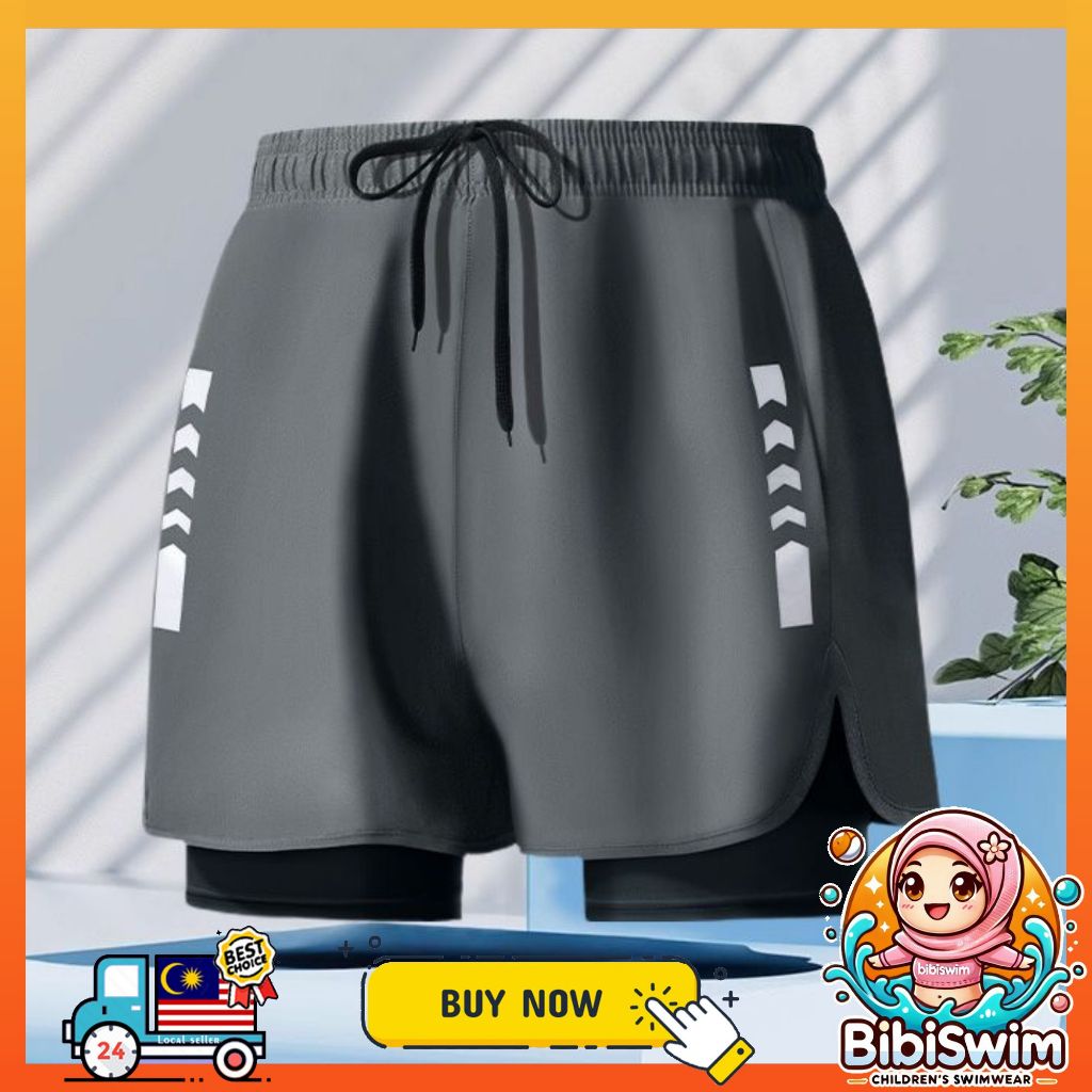 BIBISWIM Men’s Swim Trunks | Surf, Beach & Diving Swimwear Shorts