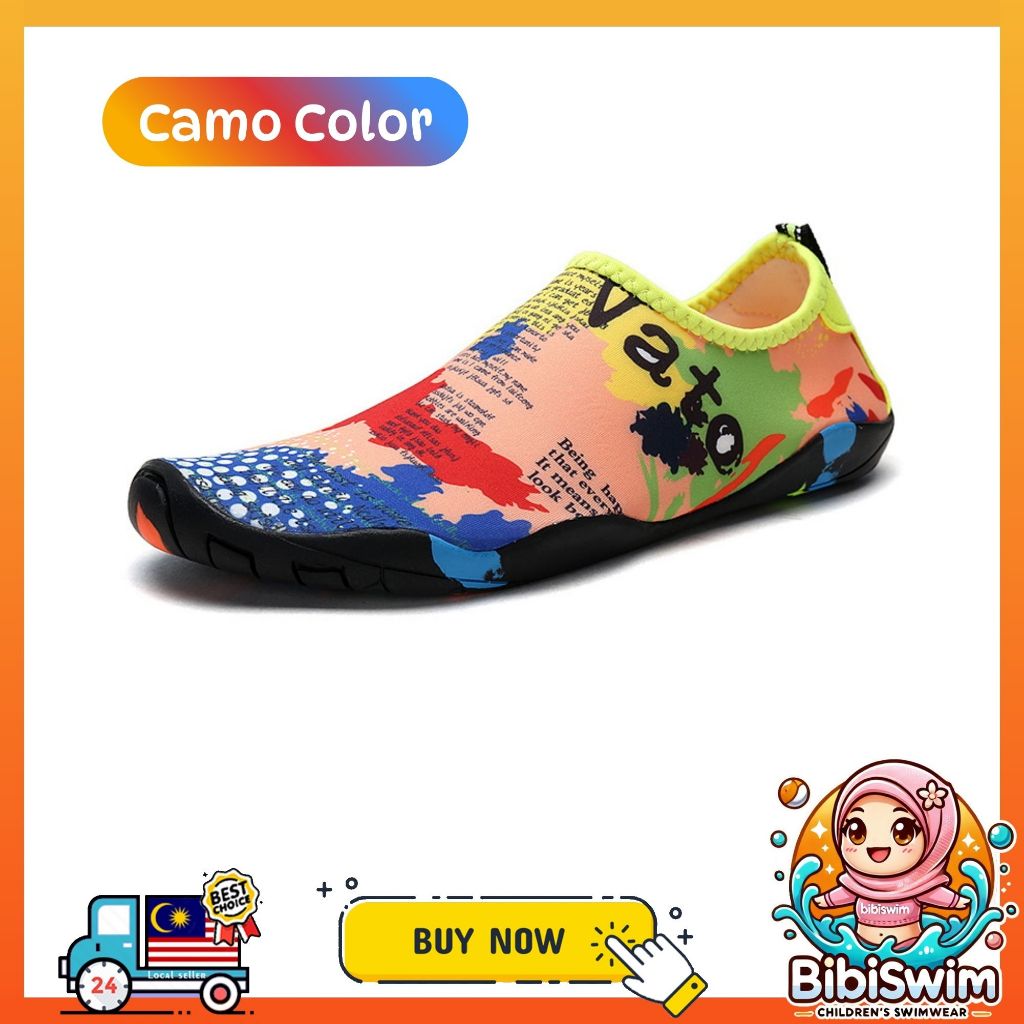 BIBISWIM Unisex Water Shoes | Quick-Dry Swimming, Diving, Beach & Outdoor