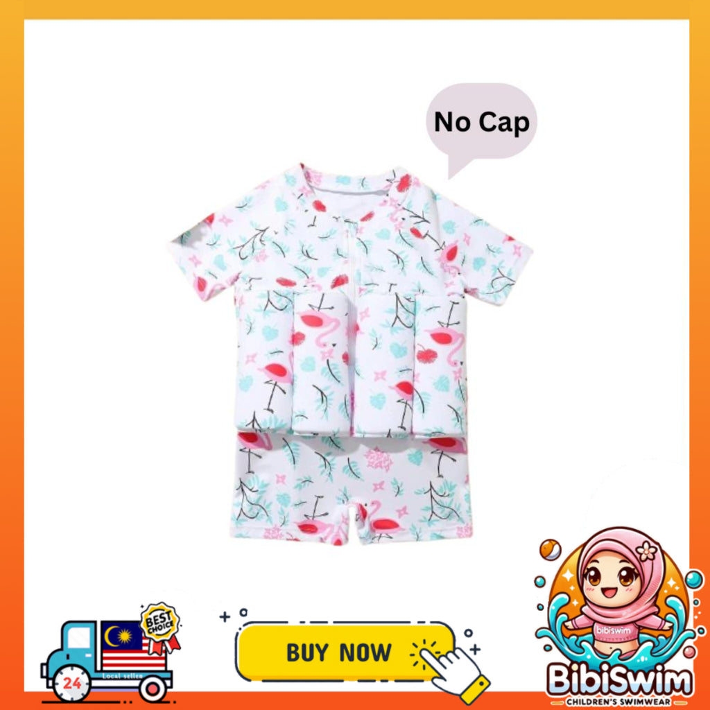 Newborn Baby Buoyancy Swimming Suit Boys | Kids Swim Float Vest Baju Pelampung Renang Kanak-kanak