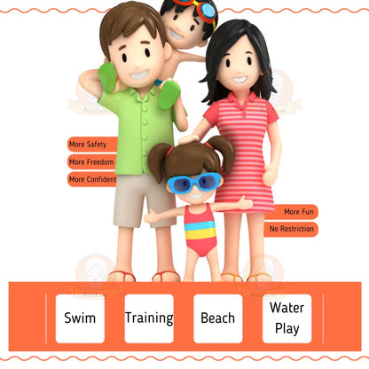 Newborn Baby Buoyancy Swimming Suit Boys | Kids Swim Float Vest Baju Pelampung Renang Kanak-kanak