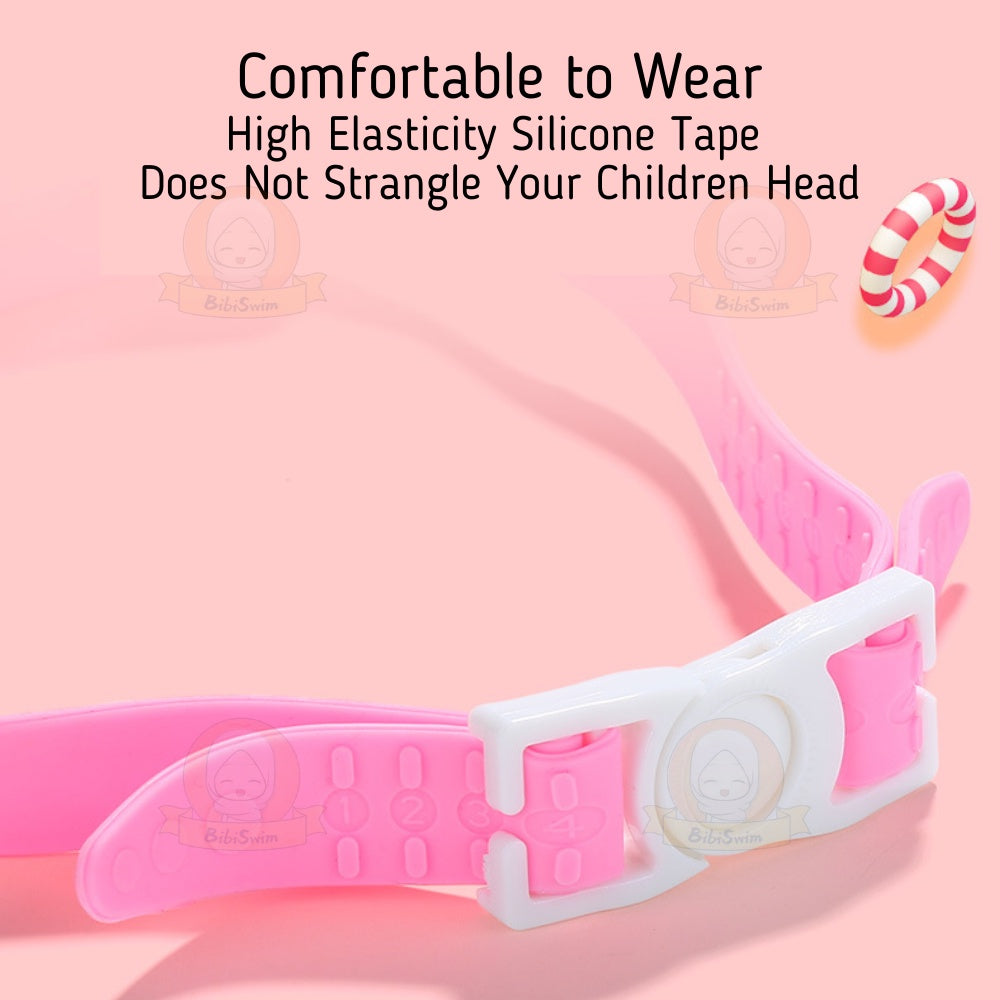 BIBISWIM Kids Anti-Fog Swim Goggles