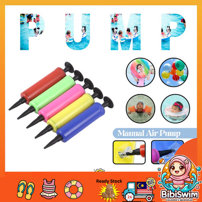 Portable Mini Manual Balloon Pump | Hand Push Air Inflator for Party