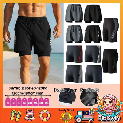 BIBISWIM Men’s Swim Trunks | Surf, Beach & Diving Swimwear Shorts