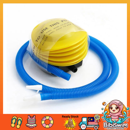 BIBISWIM Foot Air Pump | 2-Way Inflatable Pool Pump for Inflate & Deflate
