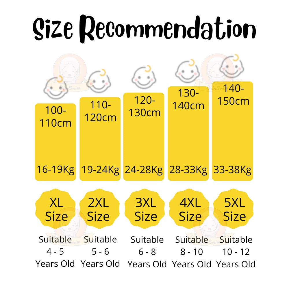 BIBISWIM UPF50 Girls 2-Piece Swim Set