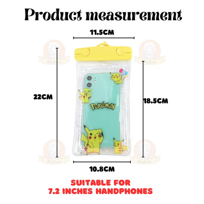 BIBISWIM Cartoon Waterproof Phone Pouch