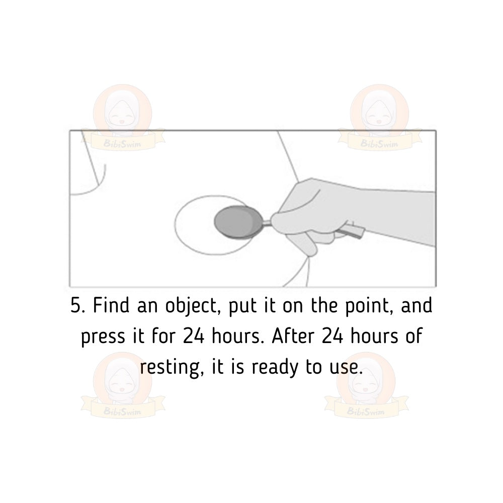 BIBISWIM PVC Repair Kit 2pc