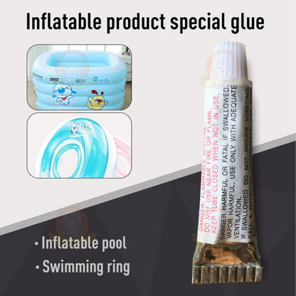 BIBISWIM Pool Repair Kit | Glue & Patch for Inflatable & Leaky Pools