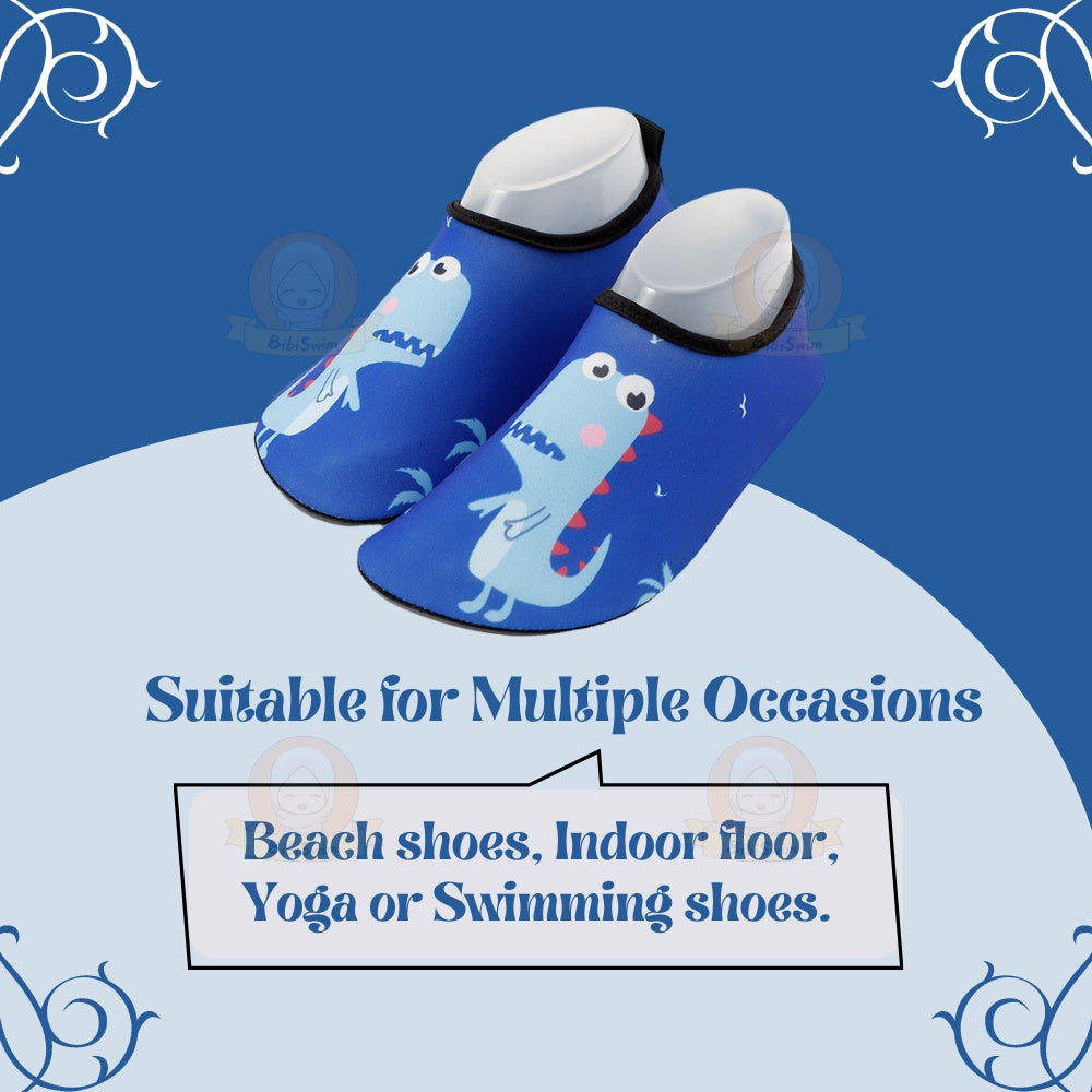 BIBISWIM Kids Swimming & Beach Shoes | Kasut Renang Budak