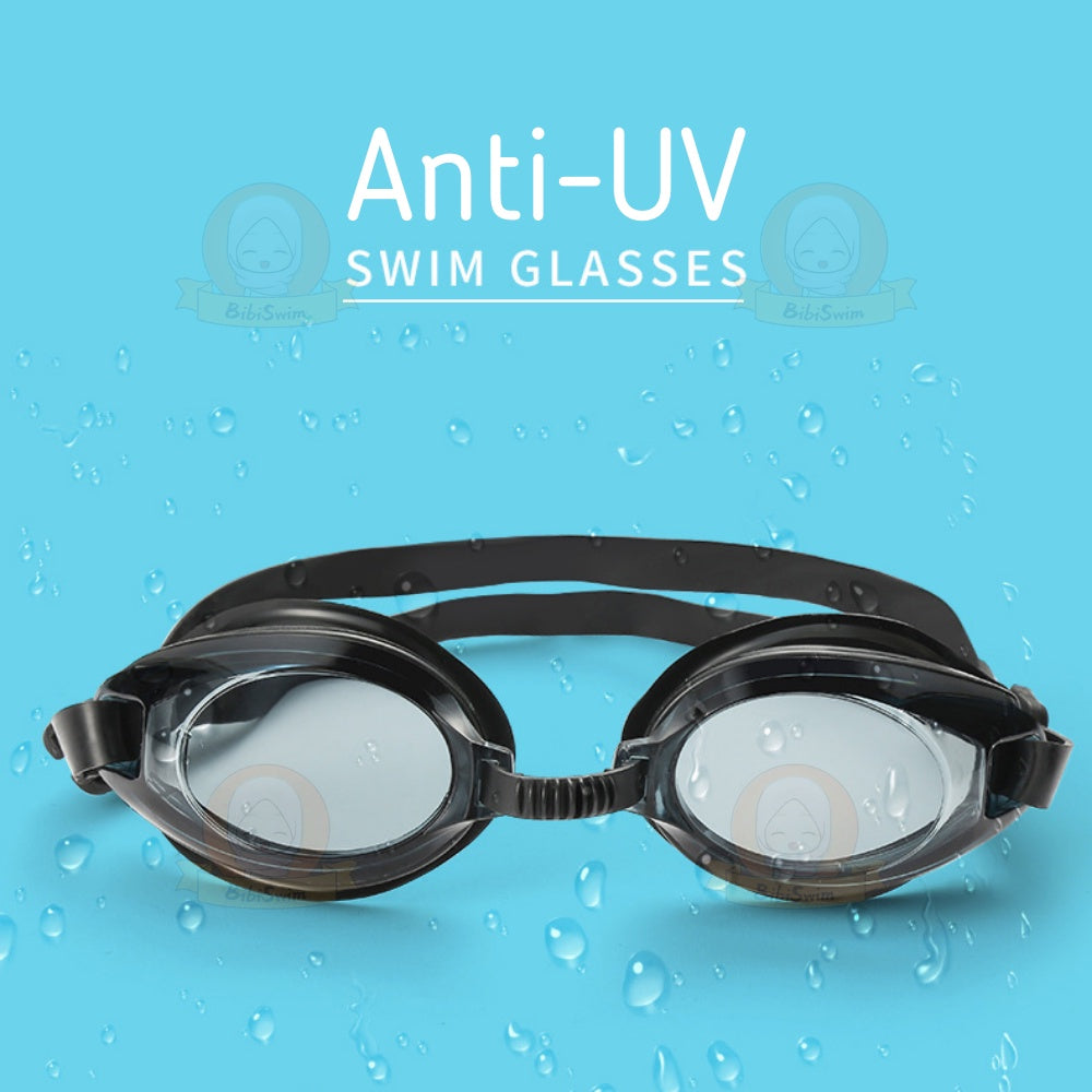BIBISWIM Anti-Fog Kids Swim Goggles Set