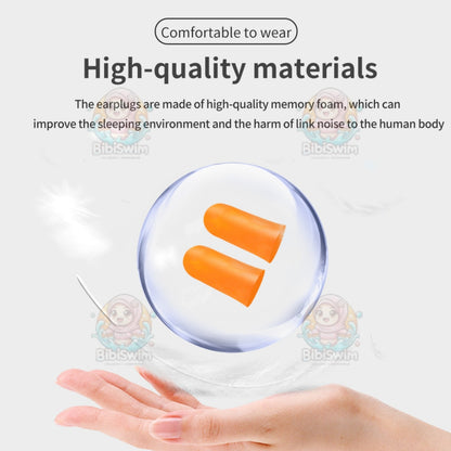 BIBISWIM Baby Ear Plugs | Swimming & Sleeping Noise-Blocking Earplugs with Case