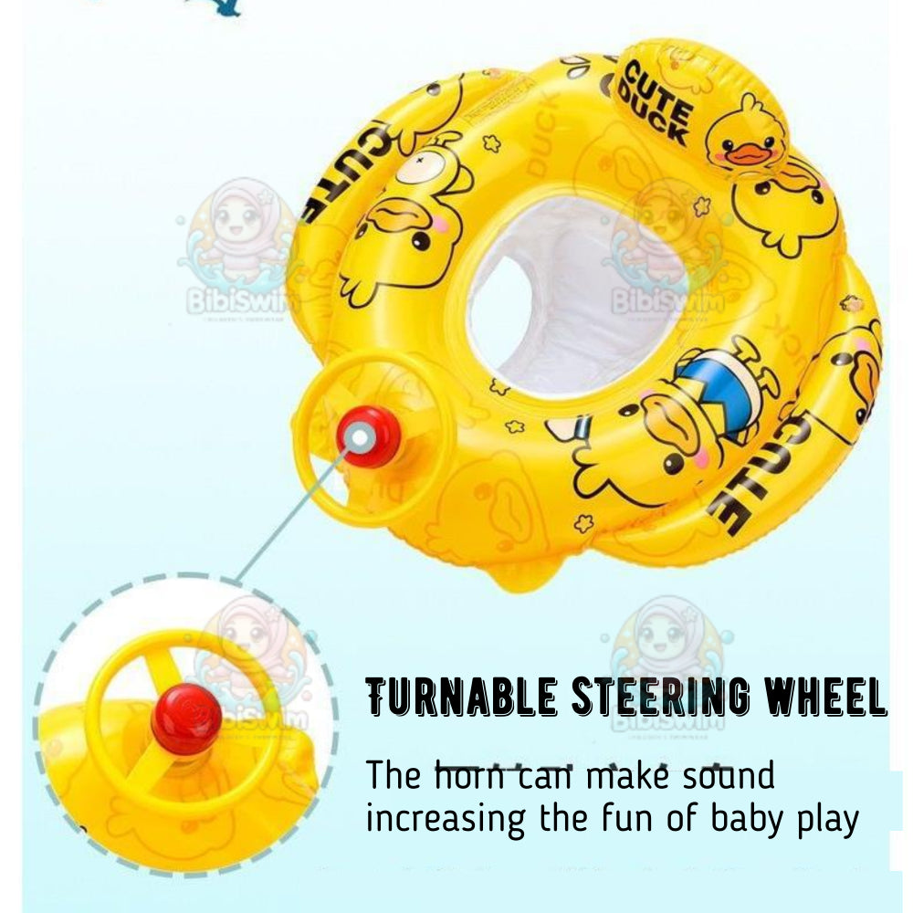 BIBISWIM Baby Swimming Float Ring | Pelampung Bayi & Kanak-Kanak