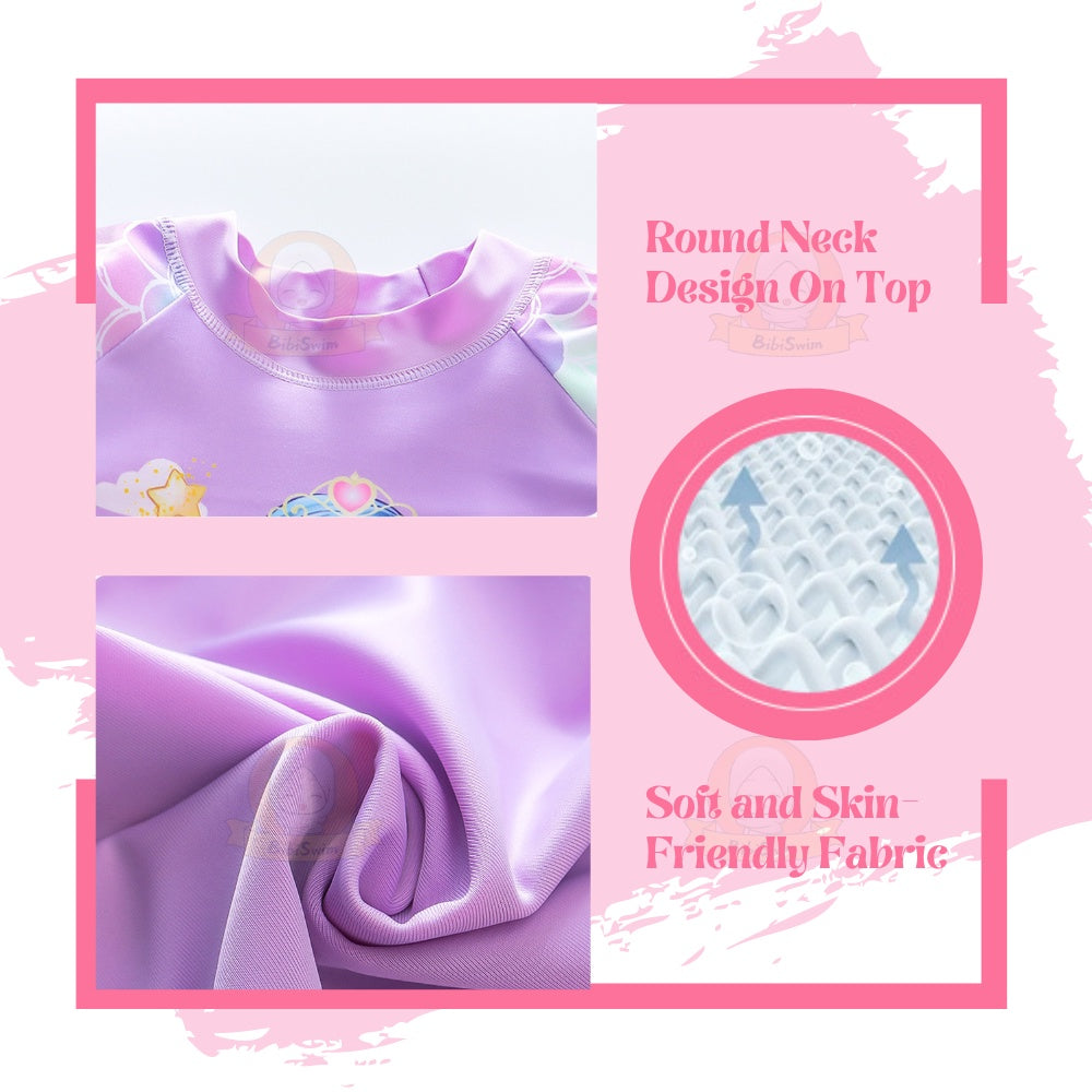 BIBISWIM UPF50 Mermaid Swim Set