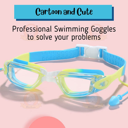 BIBISWIM Kids Anti-Fog Swim Goggles