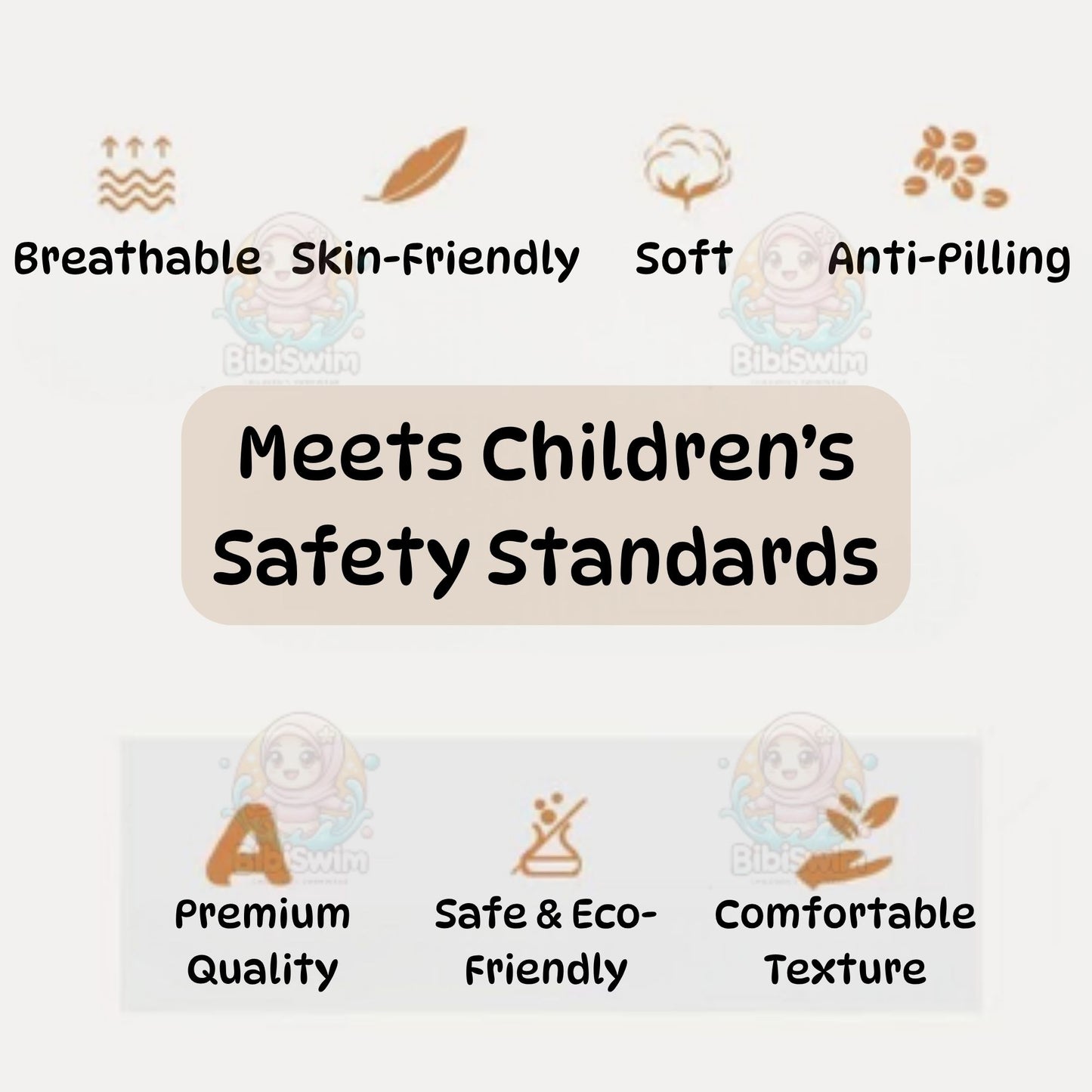 BIBISWIM Baby Bucket Hat Kids Sun Hat Boys Girls Outdoor Hat Sun Protection Cap Fisherman Beach Hat