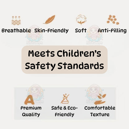 BIBISWIM Baby Bucket Hat Kids Sun Hat Boys Girls Outdoor Hat Sun Protection Cap Fisherman Beach Hat