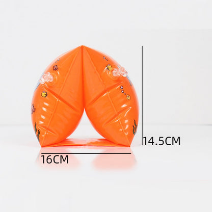 BIBISWIM 1 Pair Inflatable Baby Arm Rings | Ultra Thick Swimming Float for Kids