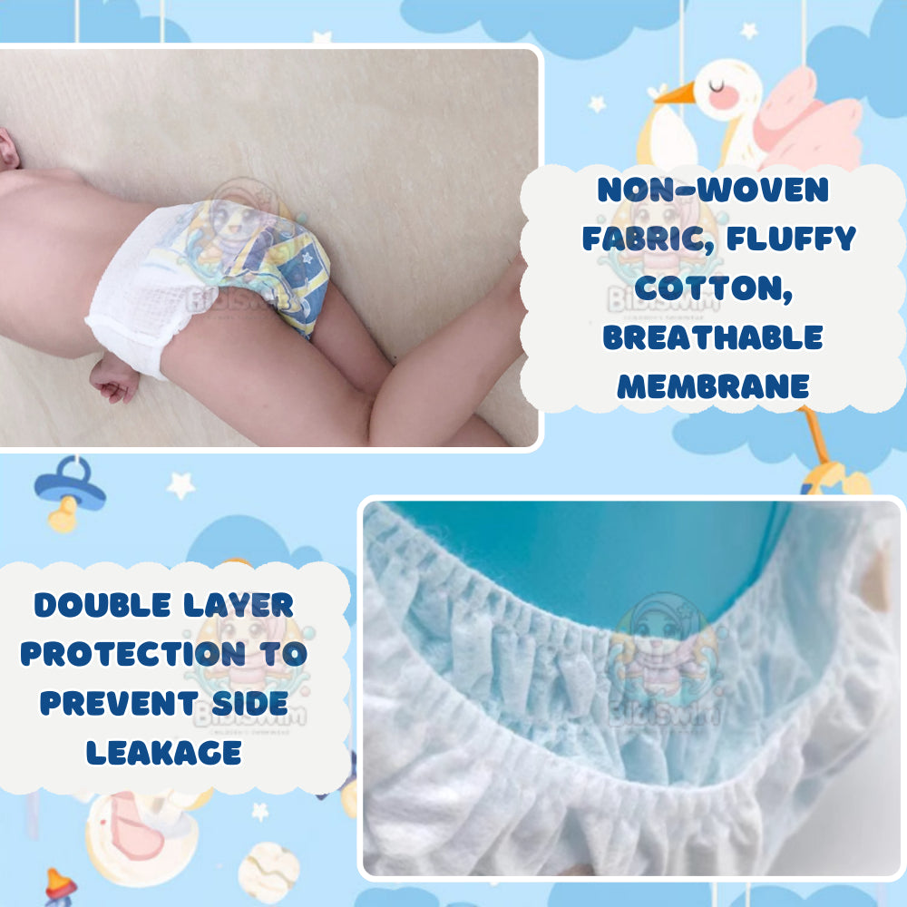 BIBISWIM Baby Swimming Diaper Pants Disposable & Leakproof | Lampin Renang