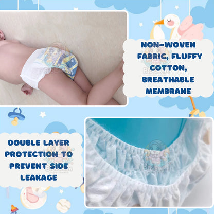 BIBISWIM Baby Swimming Diaper Pants Disposable & Leakproof | Lampin Renang