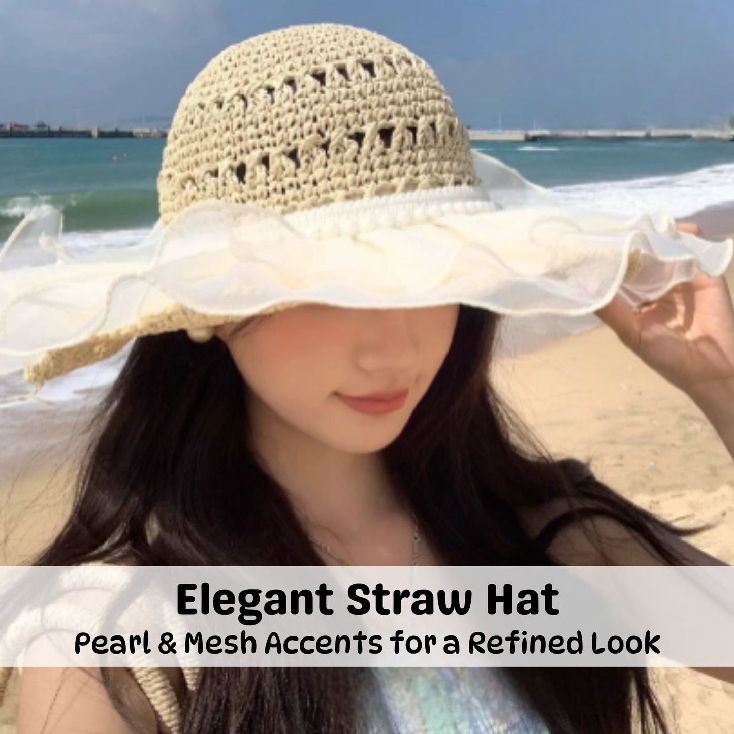 BIBISWIM Women's Foldable Sun Visor hat UV Protection Hat Camping Bucket Beach Hiking Fishing Hat