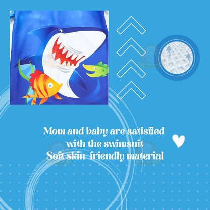 BIBISWIM Shark Dino Swim Set