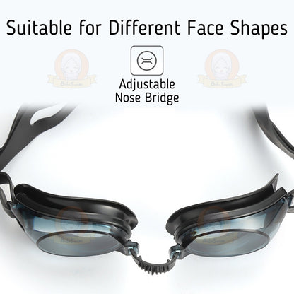BIBISWIM Anti-Fog Kids Swim Goggles Set