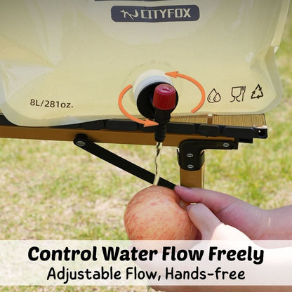 BIBISWIM 20L Foldable Water Bag | Portable Collapsible Drinking & Storage Bag