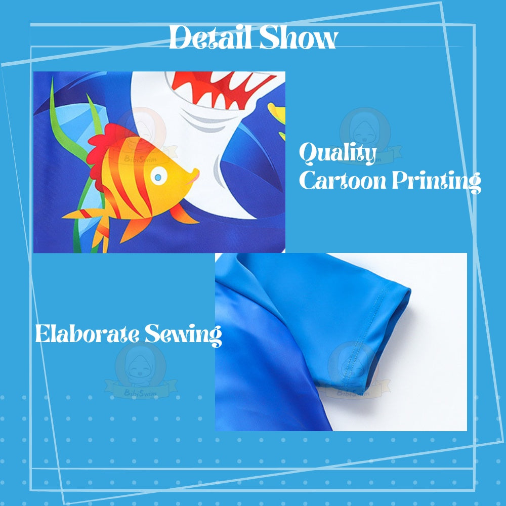 BIBISWIM Shark Dino Swim Set