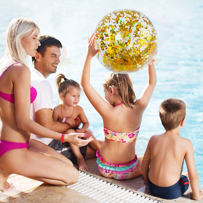 BIBISWIM Inflatable Kids Beach Ball Set