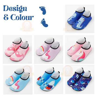BIBISWIM Kids Swimming & Beach Shoes | Kasut Renang Budak