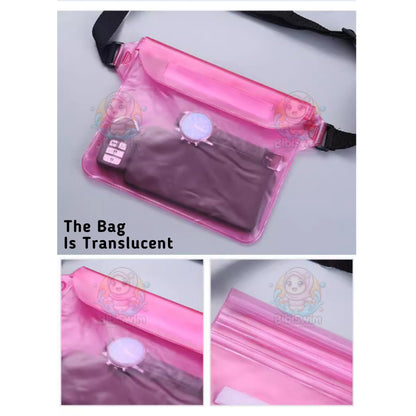 BIBISWIM Waterproof Phone Pouch | Underwater Waist Pack for Water Sports