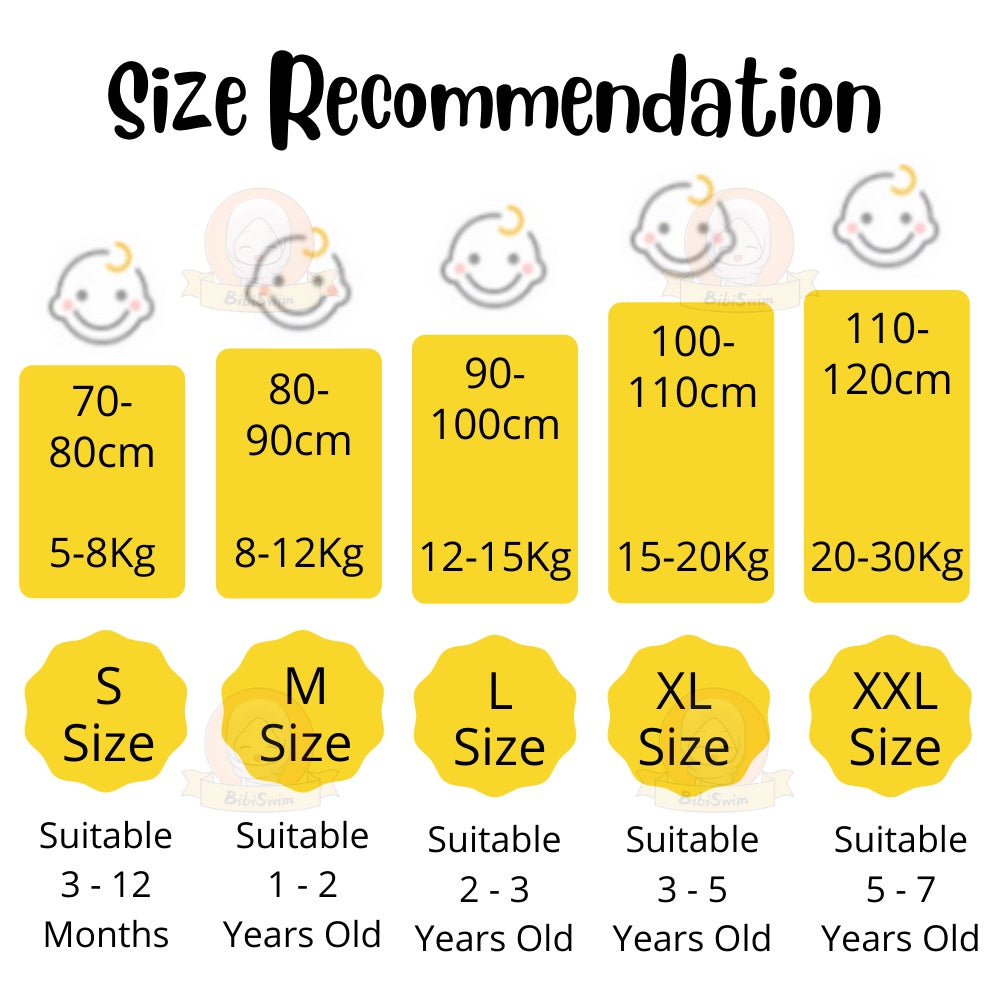 Newborn Baby Buoyancy Swimming Suit Boys | Kids Swim Float Vest Baju Pelampung Renang Kanak-kanak