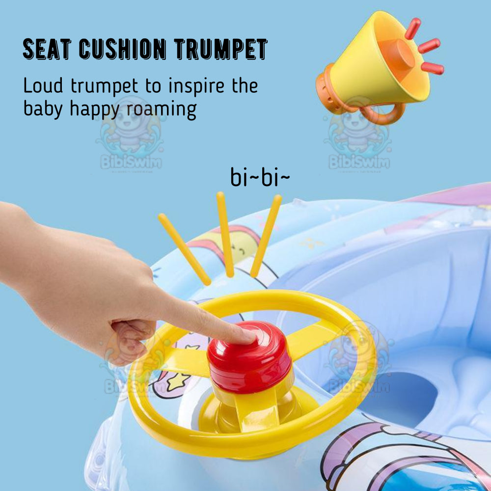 BIBISWIM Baby Swimming Float Ring | Pelampung Bayi & Kanak-Kanak