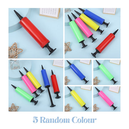 Portable Mini Manual Balloon Pump | Hand Push Air Inflator for Party