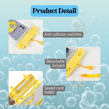 BIBISWIM Cartoon Waterproof Phone Pouch