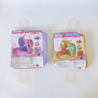 BIBISWIM Dino or Unicorn Baby Swim Float