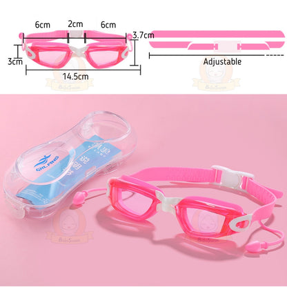 BIBISWIM Kids Anti-Fog Swim Goggles
