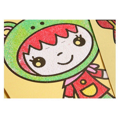 BIBISWIM Kids DIY Sand Art Paper Kit