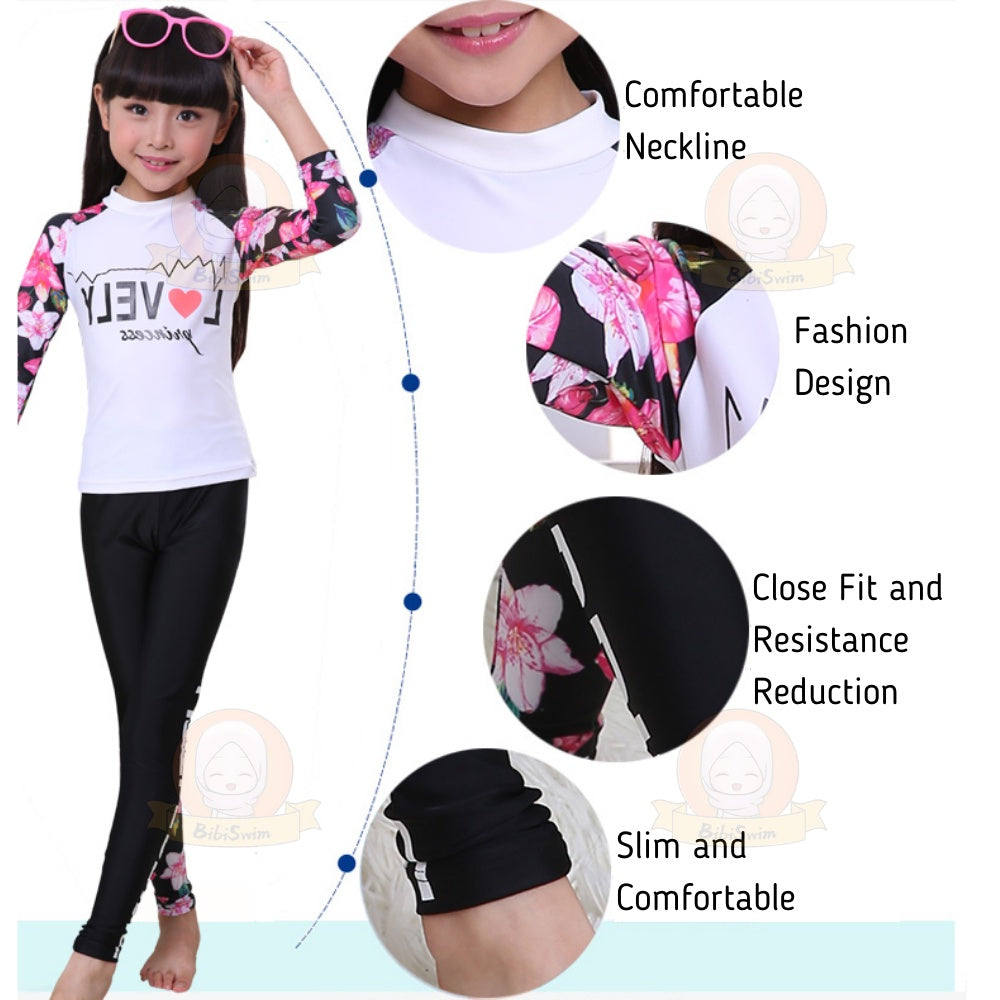 BIBISWIM Kids 2-Piece Swim Set