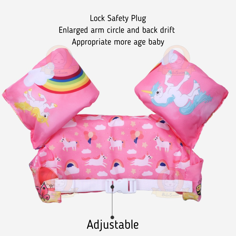 BIBISWIM Kids Swim Vest Arm Floats