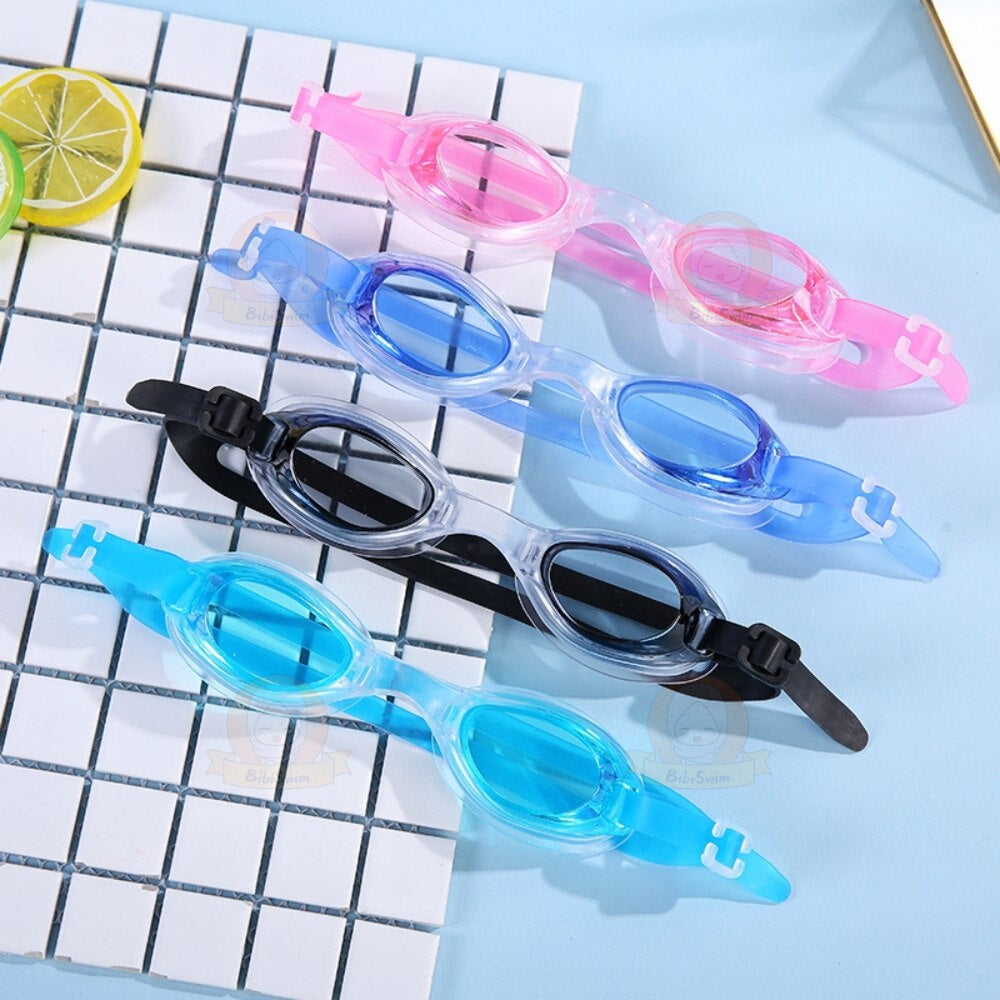 BIBISWIM Kids Swim Goggles AntiFog 3-12