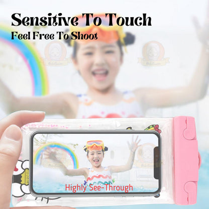 BIBISWIM Cartoon Waterproof Phone Pouch