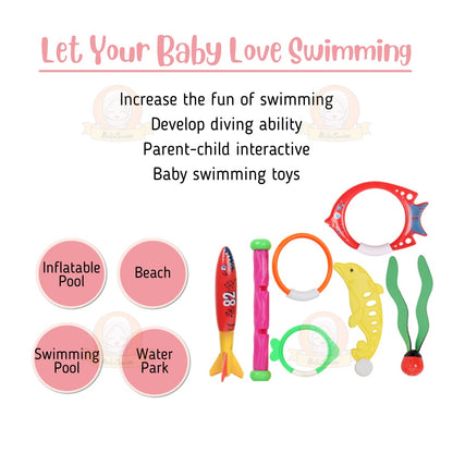 BIBISWIM Underwater Swim Training Toy Set