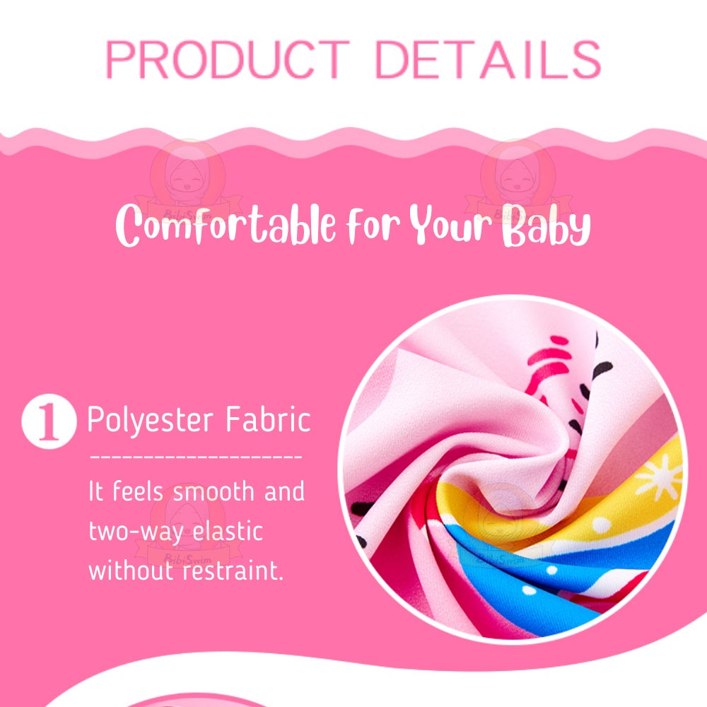 BIBISWIM Angel Swim Set with Hat