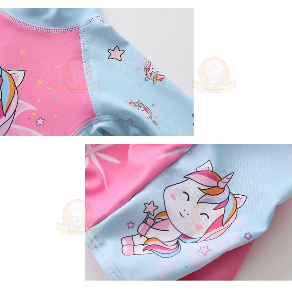 BIBISWIM Angel Swim Set with Hat