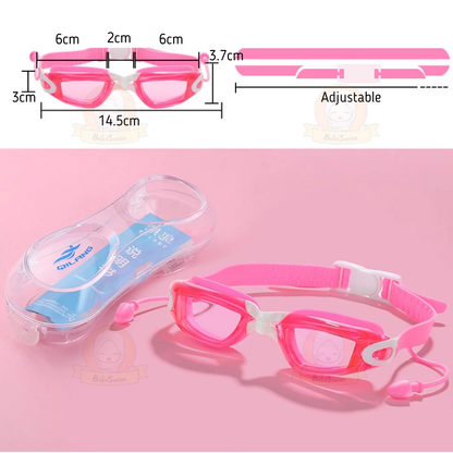 BIBISWIM Kids Swimming Goggles for Boy & Girl